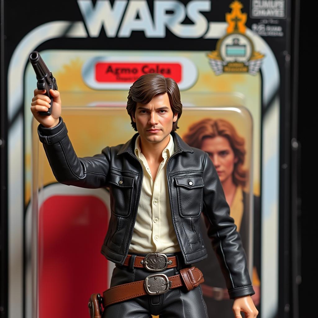 Vintage Han Solo Action Figure from the 1970s