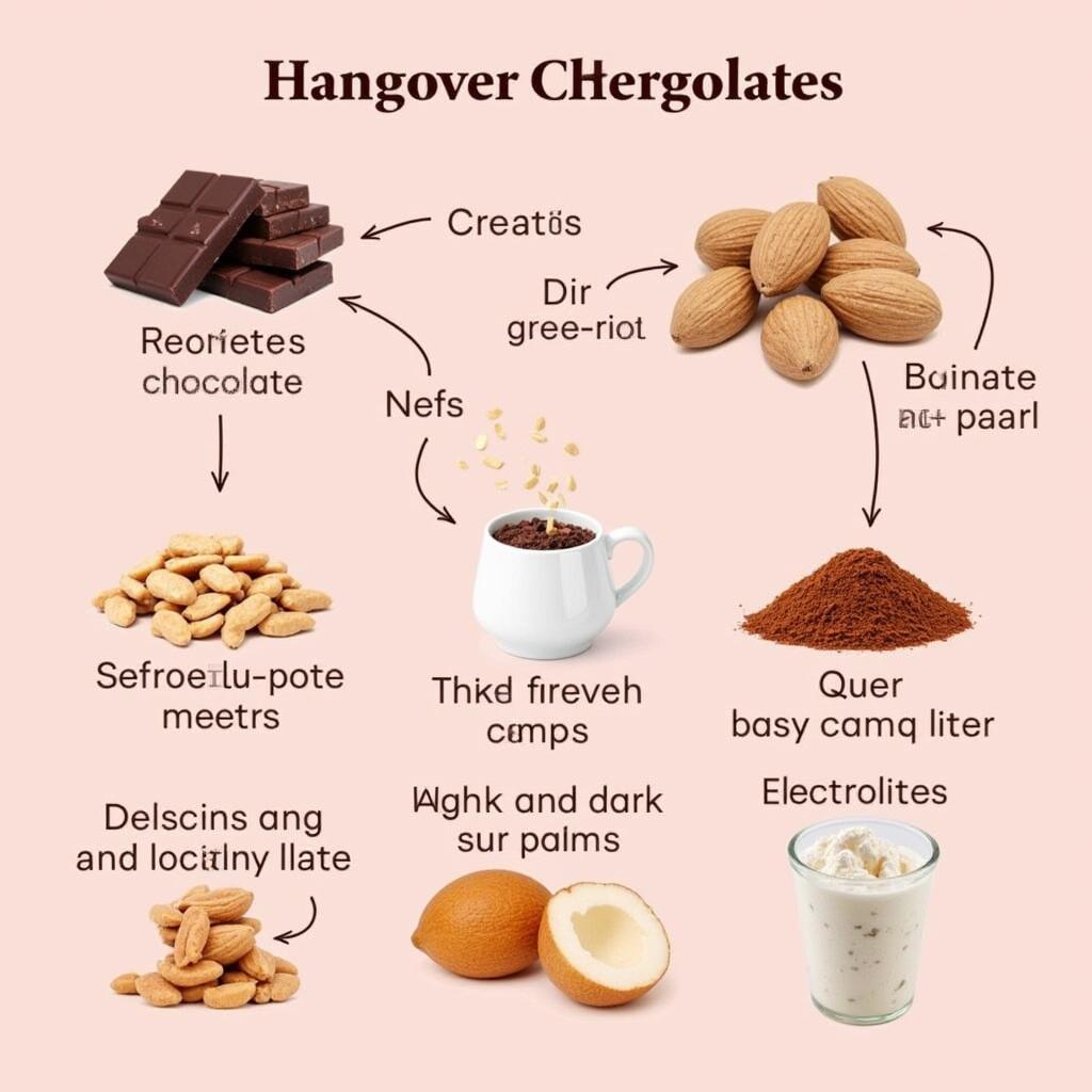 Thành phần của hangover chocolate