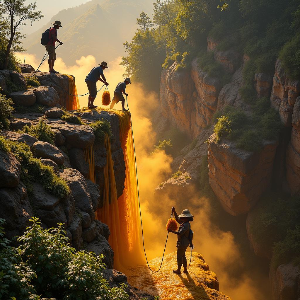 Harvesting Mad Honey in Nepal