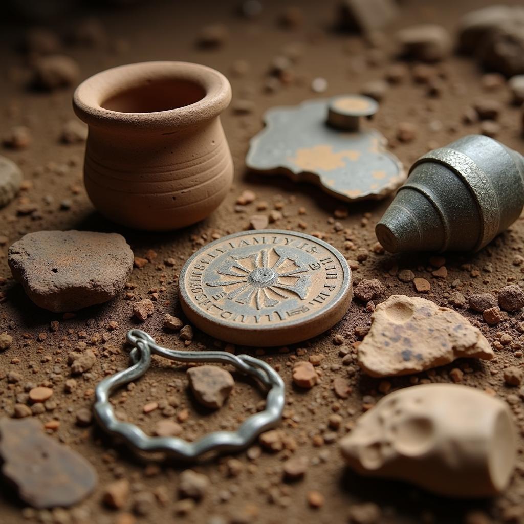 Artifacts Unearthed at Cirencester Amphitheatre