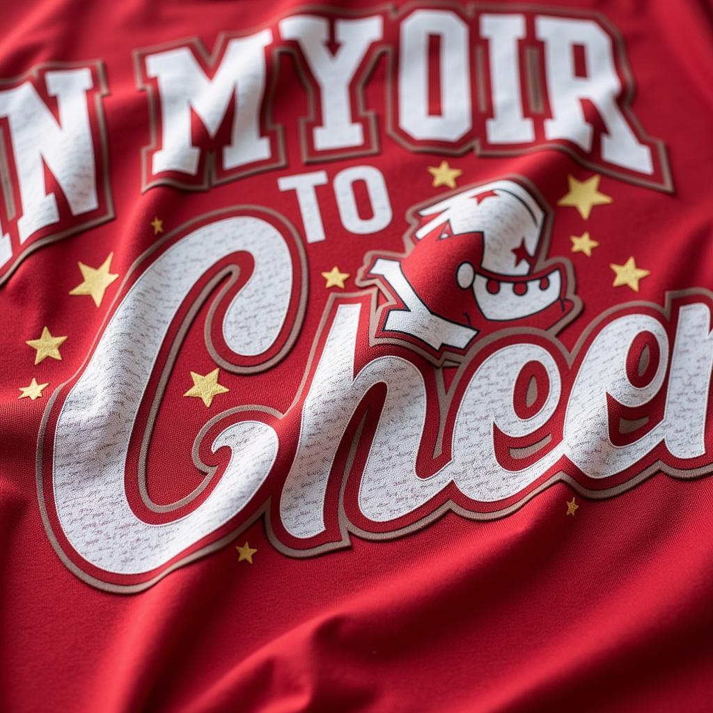 Hình ảnh chiếc áo "In My Cheer Era Shirt"