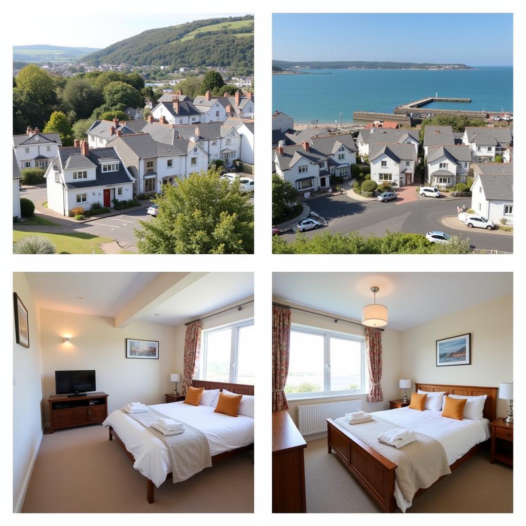 A variety of holiday lets in Saundersfoot, Wales