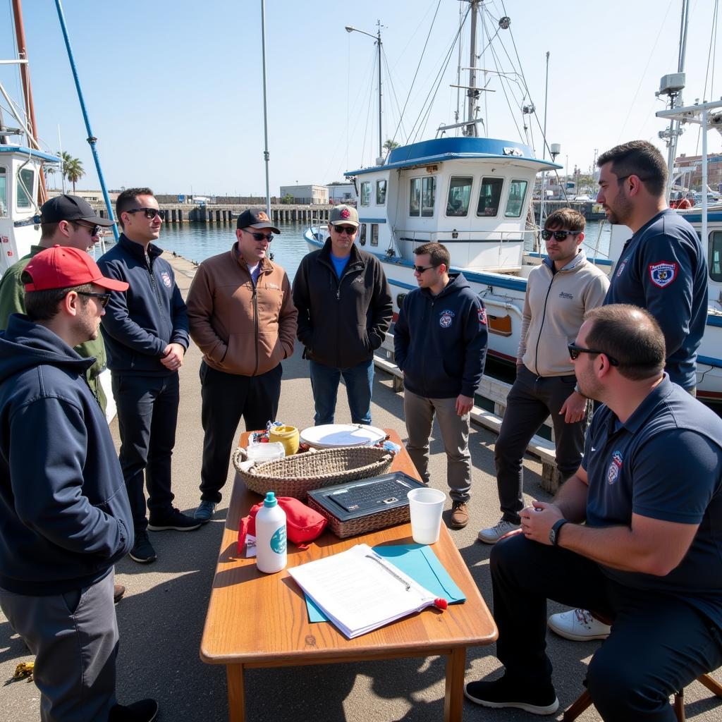 Collaboration between channel coast officials and the community.