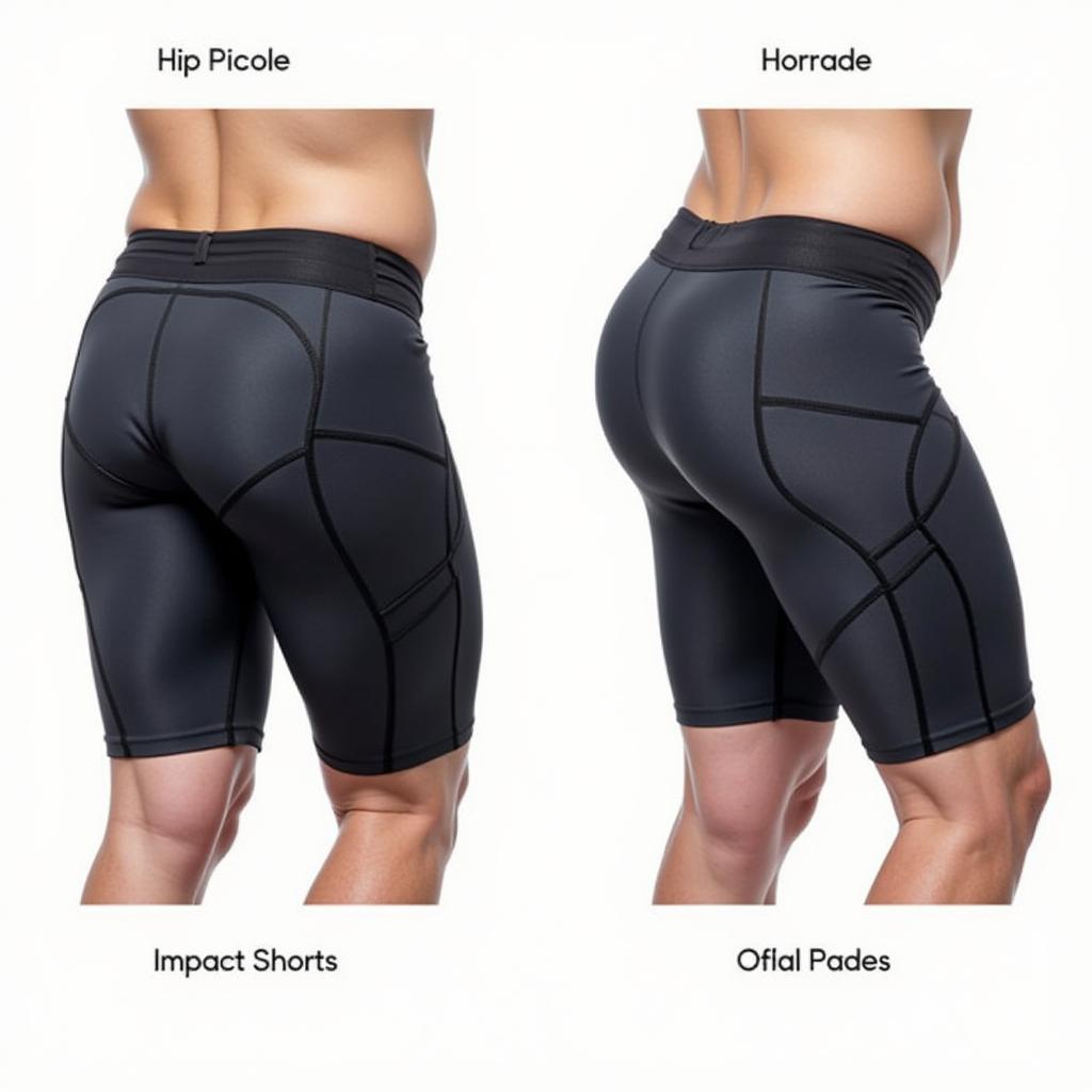 So sánh impact shorts và hip pads