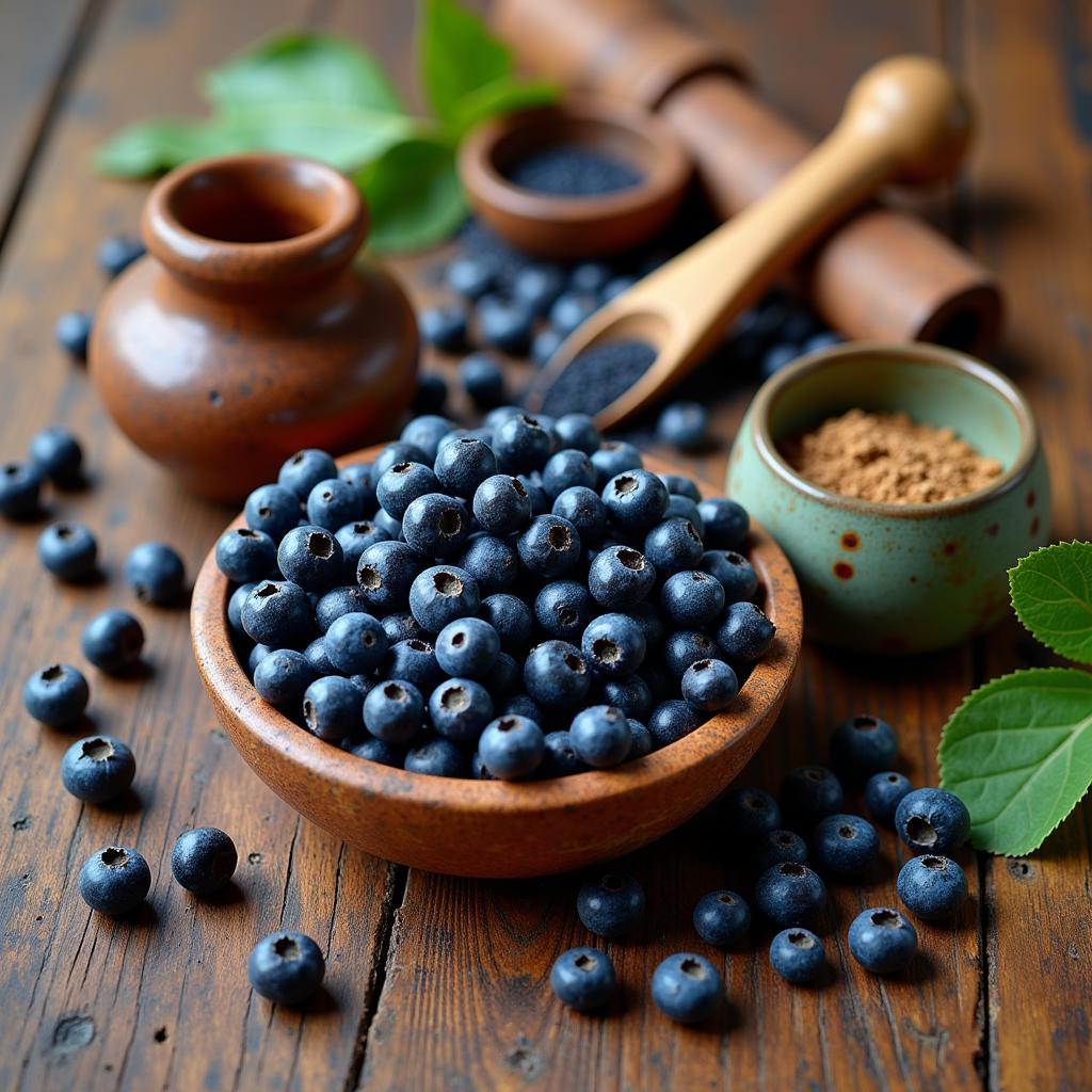 Indian Blueberry và các bài thuốc dân gian