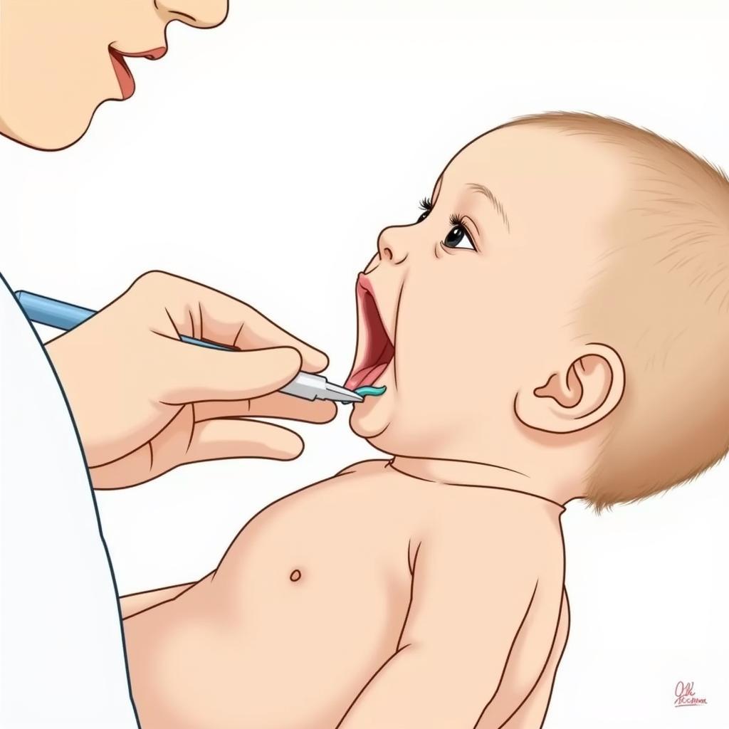 Infant Frenotomy Procedure