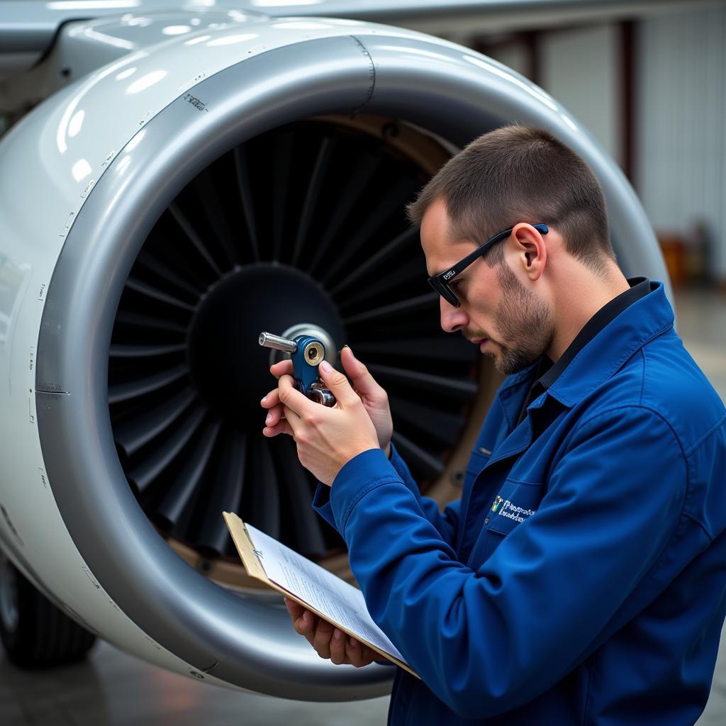 Inspección precompra de un avión