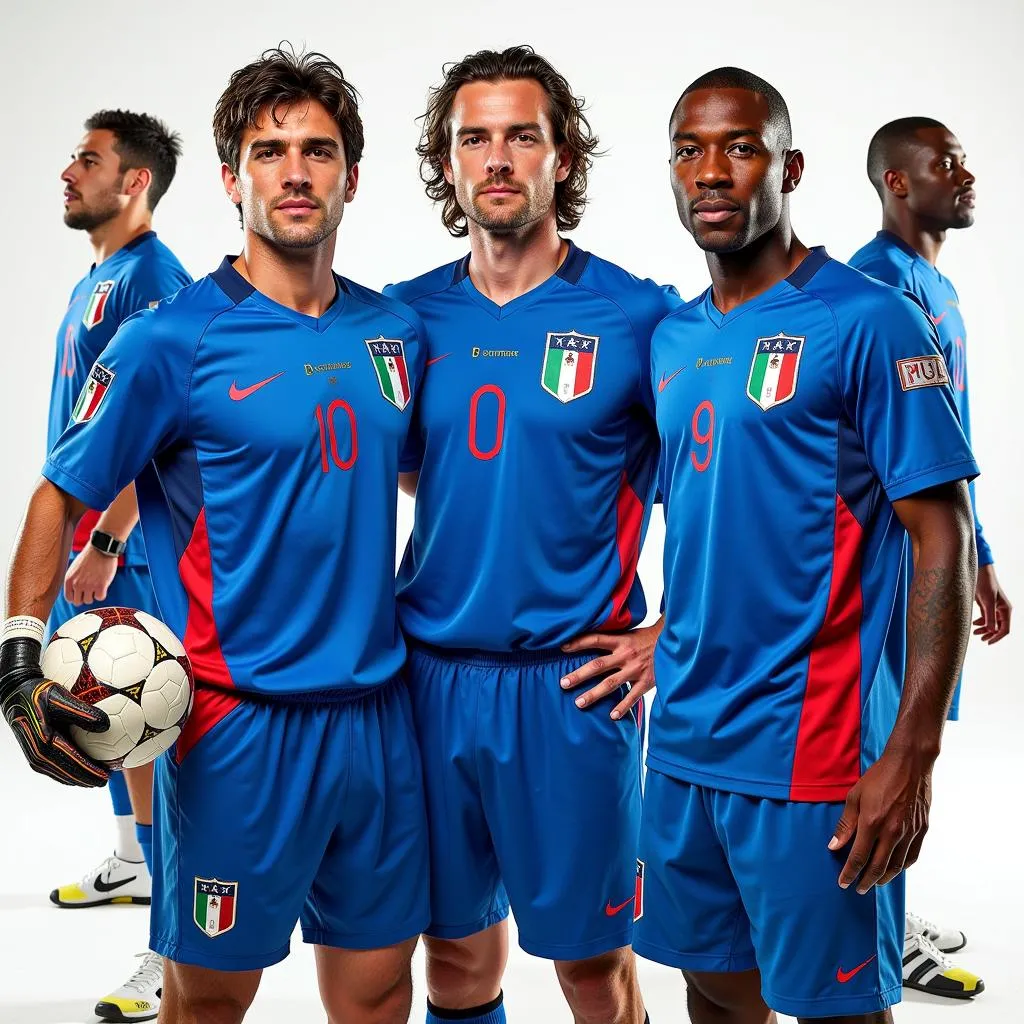 Italy World Cup Jersey 2010 Players