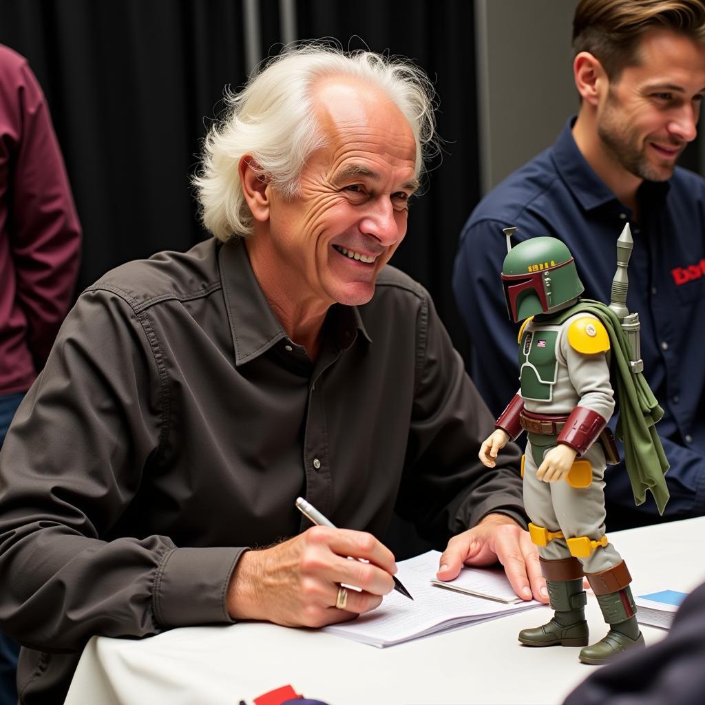 Jeremy Bulloch Signing Autographs at a Convention