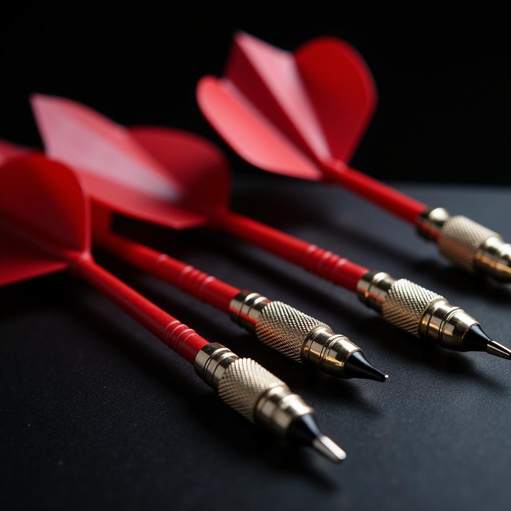 Joe Cullen darts close up