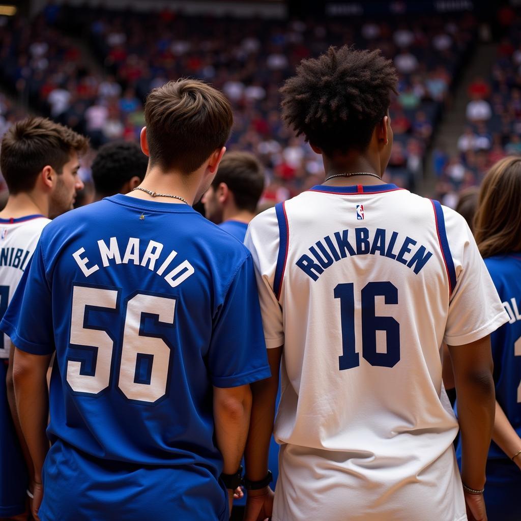 Áo thun Joel Embiid kết nối đam mê