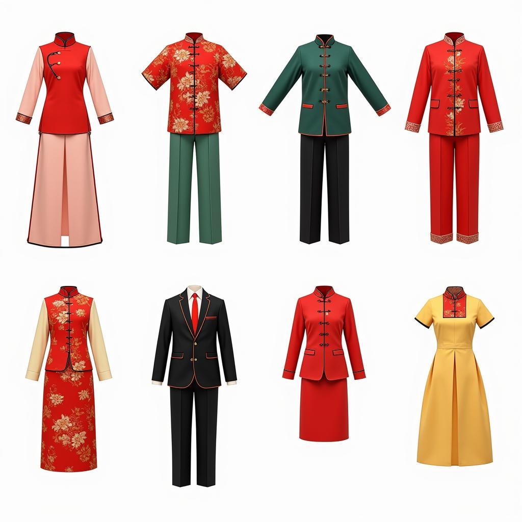 Various Joss Paper Clothes Designs