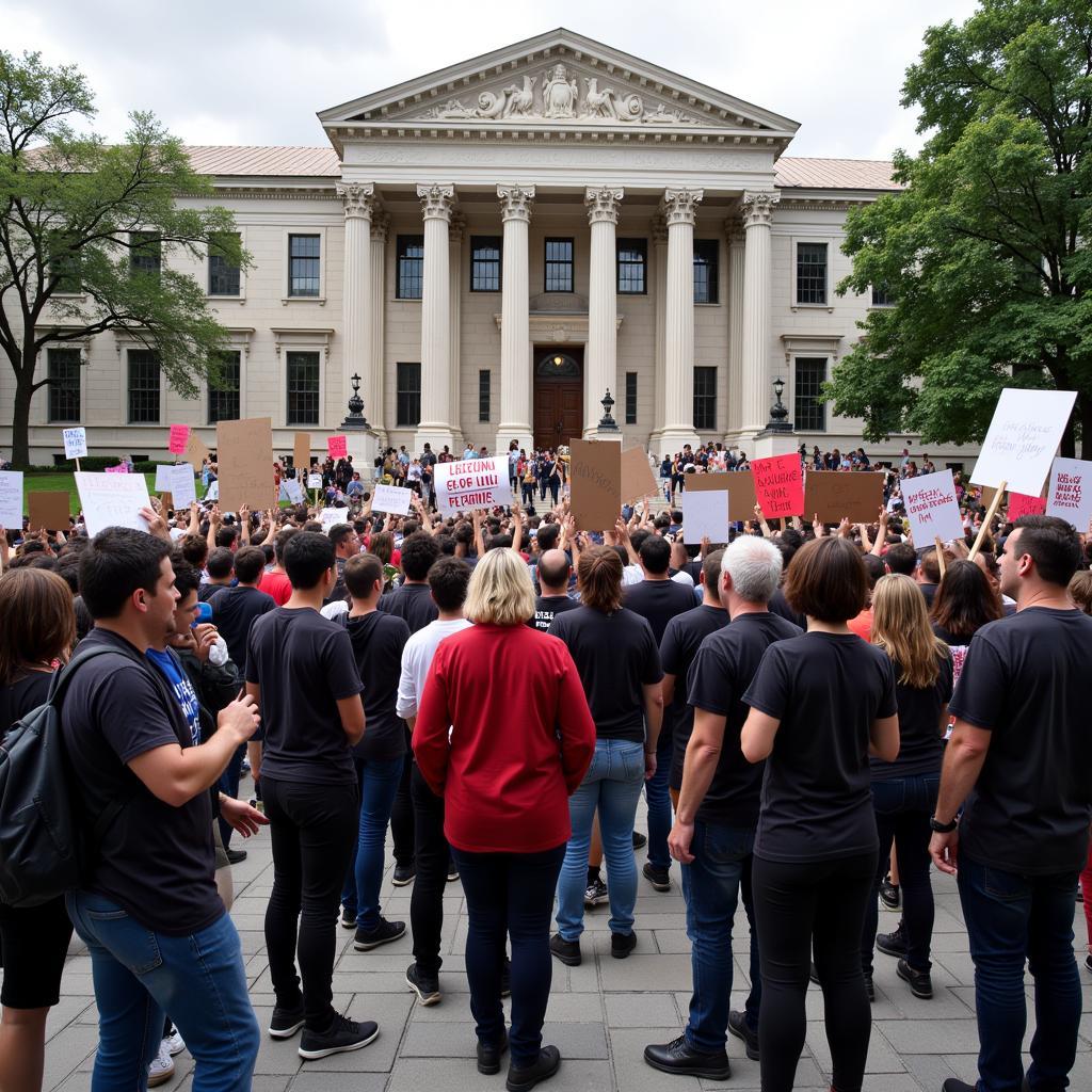 Justice for Epstein Victims Rally