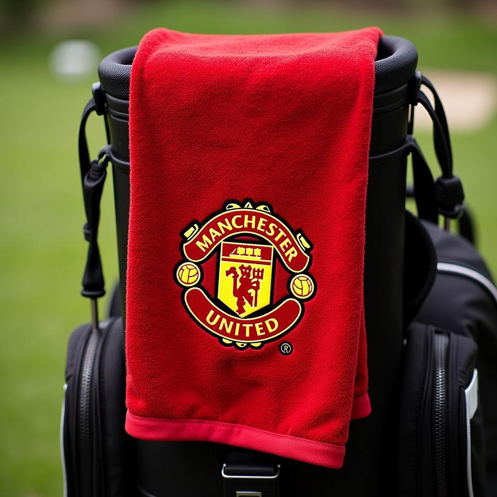 Khăn bông tắm golf Man Utd cao cấp