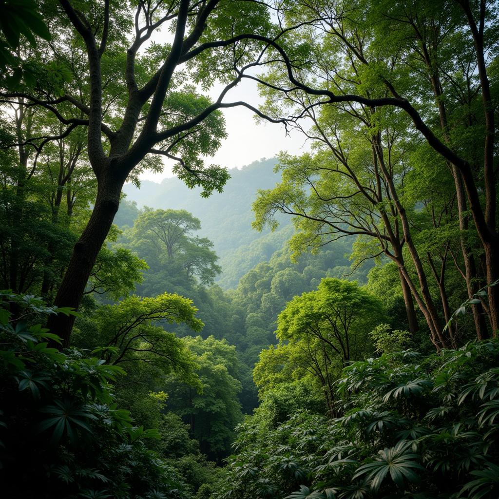 Amazon Rainforest Habitat