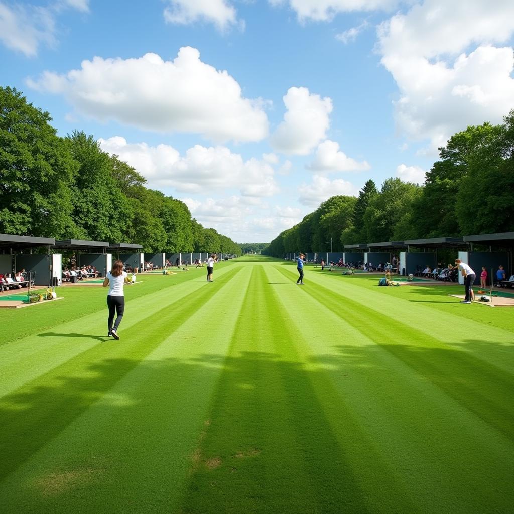 Spacious Golf Practice Area in Hereford