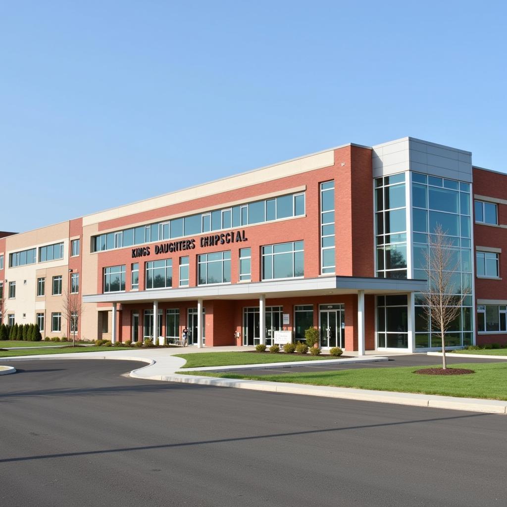 Modern Hospital Building