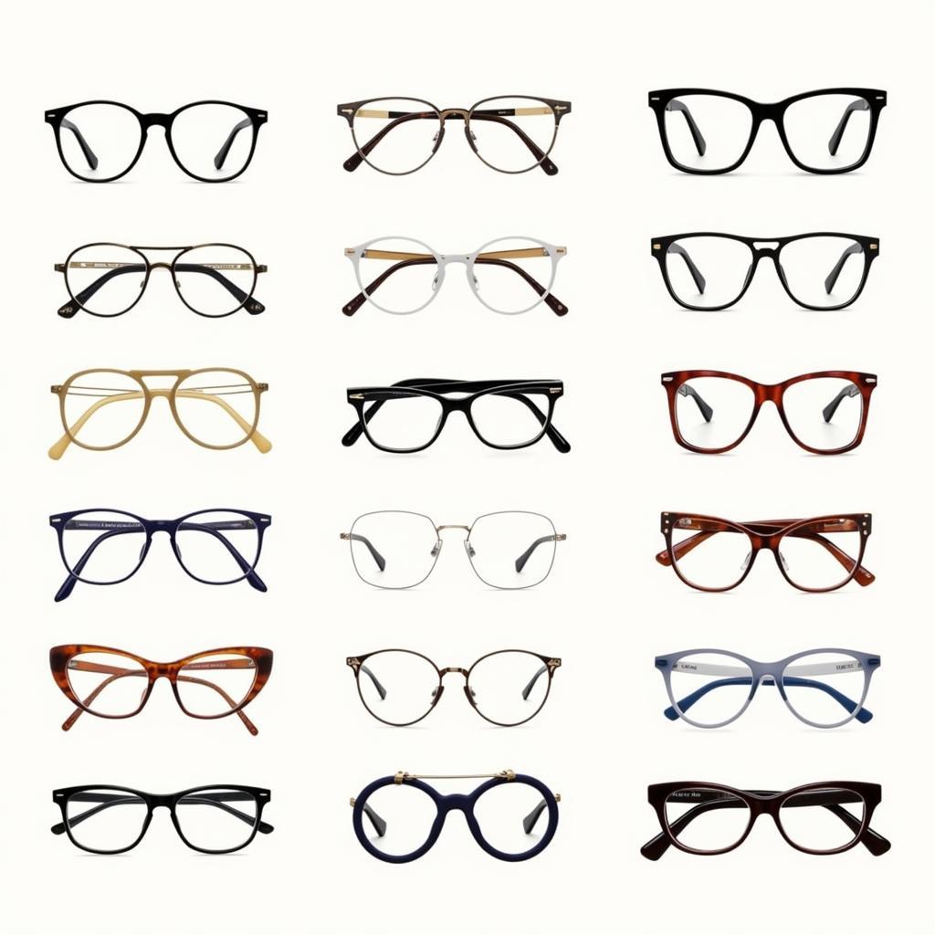 Federico Fellini Glasses Design Elements