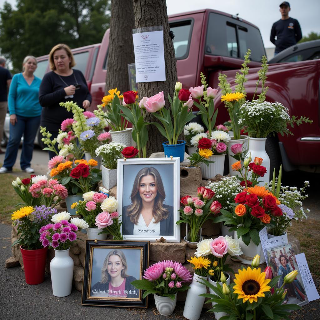 Memorial for Helicopter Crash Victims