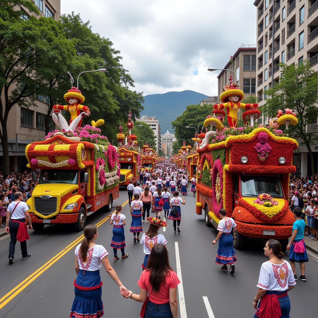 Flower Festival in Medellín