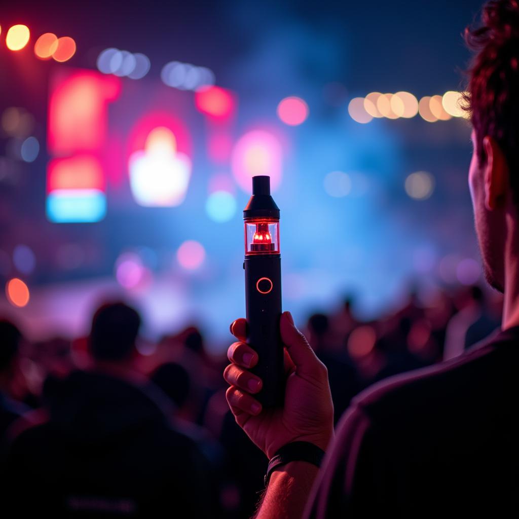 Led Vapes Trên Khán Đài