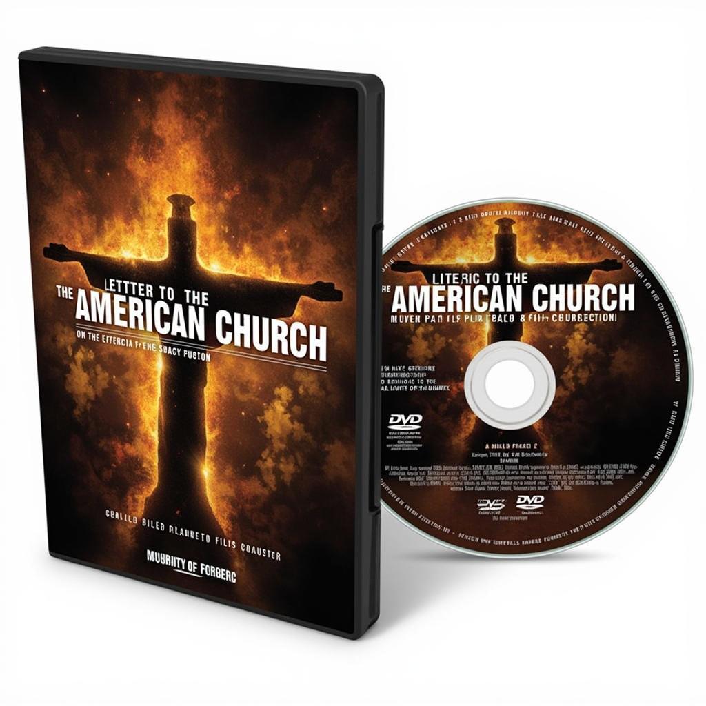 DVD cover of "Letter to the American Church"