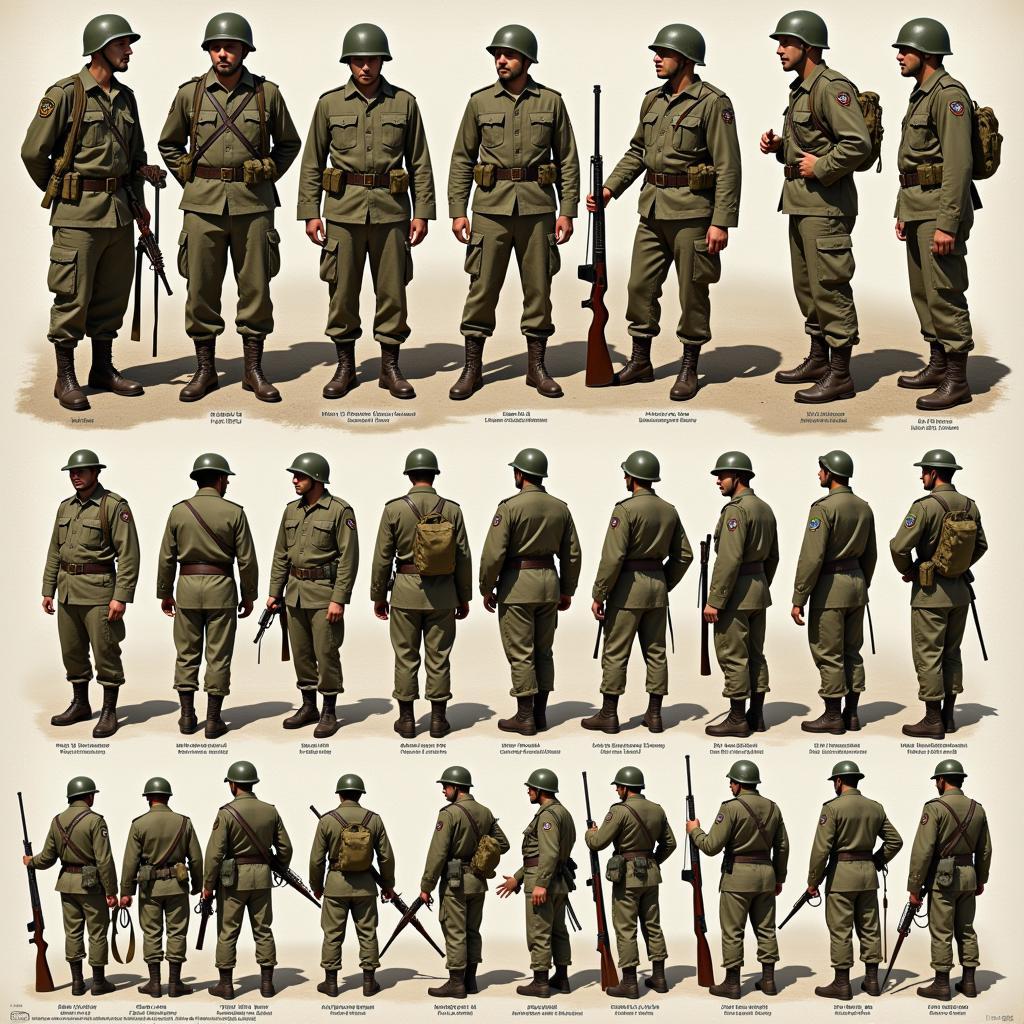 Evolution of Israeli military uniforms