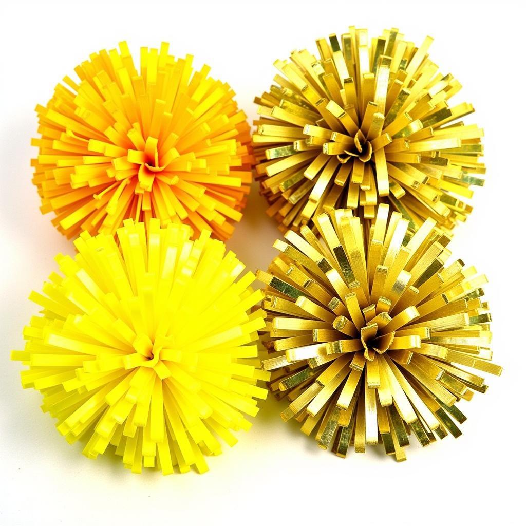 Lựa Chọn Chất Liệu Pom Poms