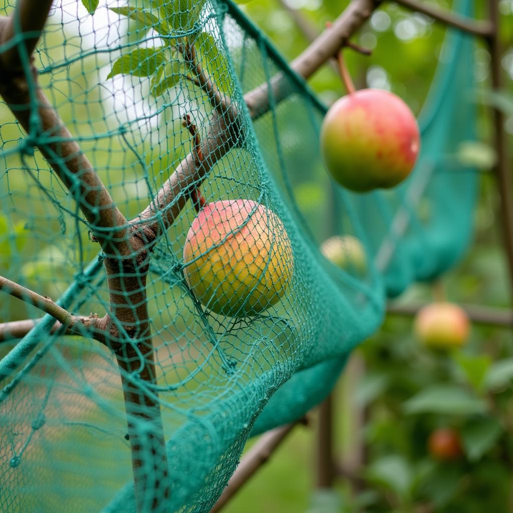 Lưới chắn vườn bảo vệ cây trồng