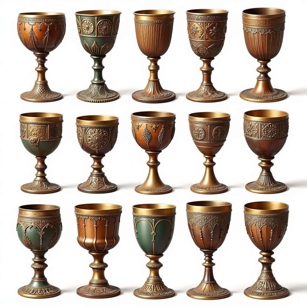 Medieval Drinking Glasses