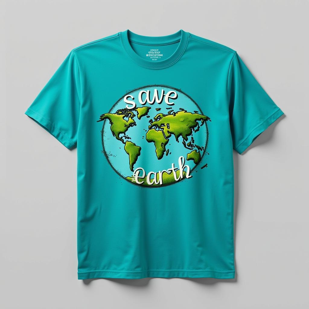 Áo save earth màu mắc áo đẹp