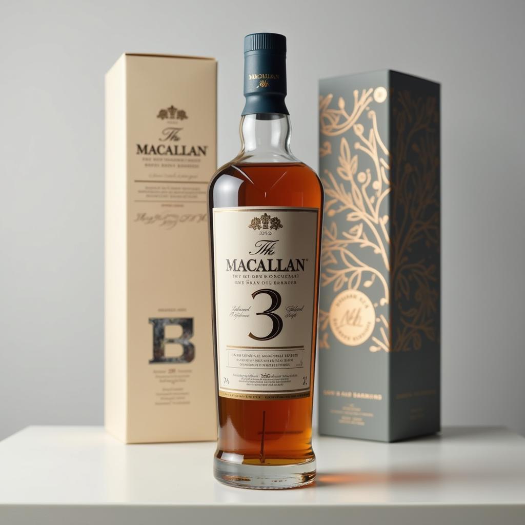 Chai Macallan David Carson Concept 3 với thiết kế độc đáo