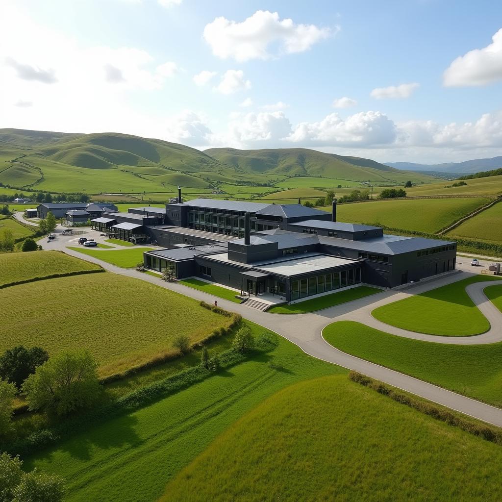 Macallan distillery in Scotland