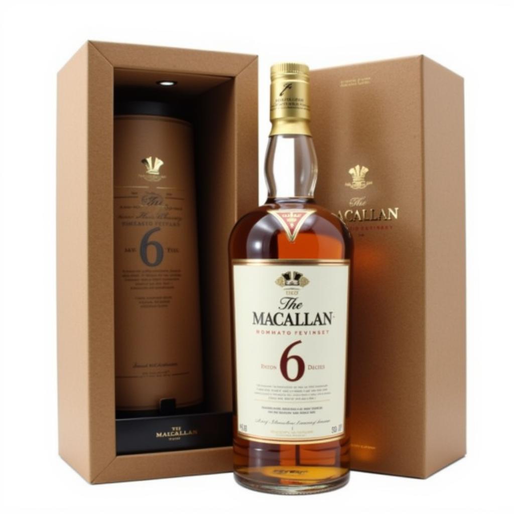 Hộp quà Macallan Edition No 6 sang trọng, thích hợp làm quà tặng