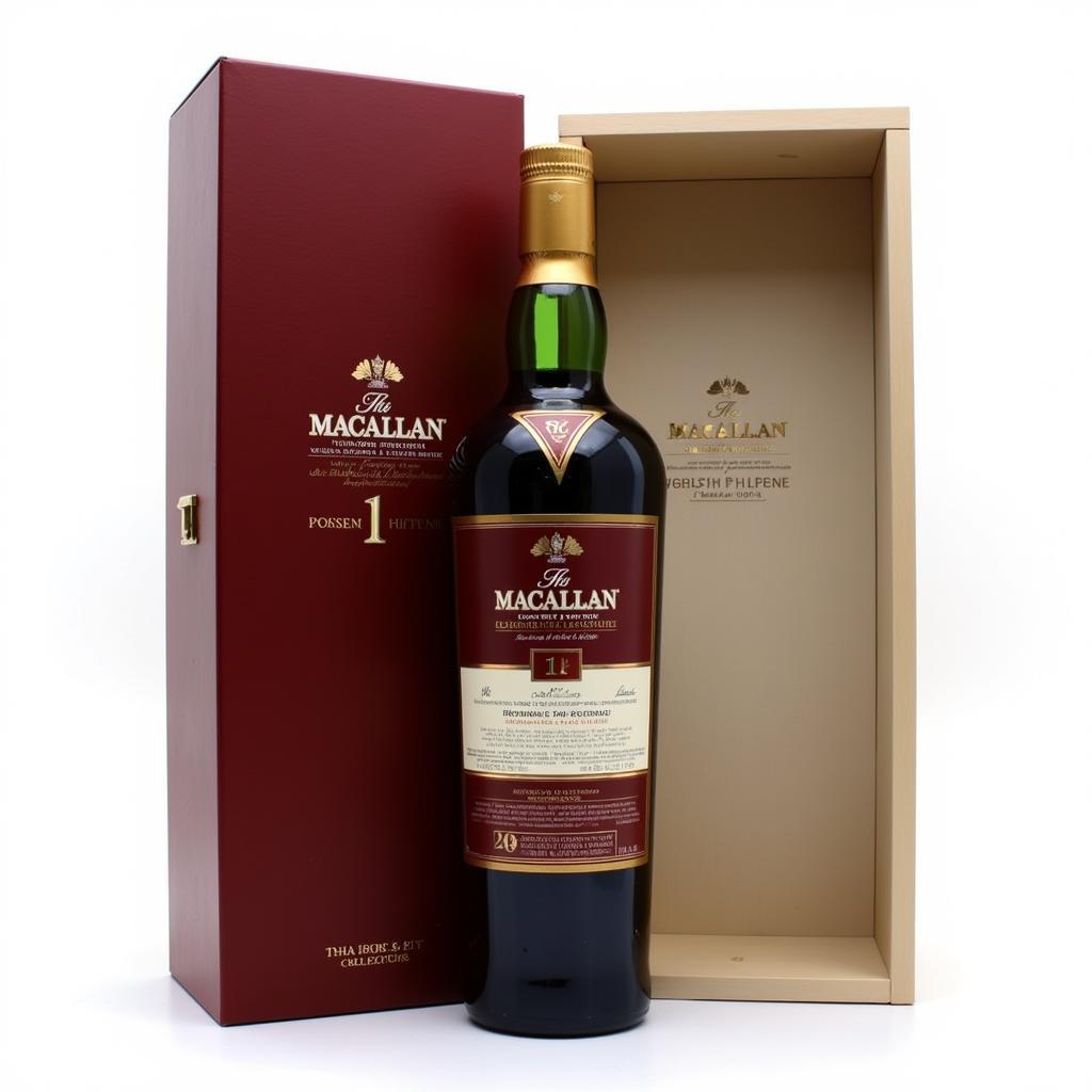 Macallan No 1 trong hộp quà tặng sang trọng