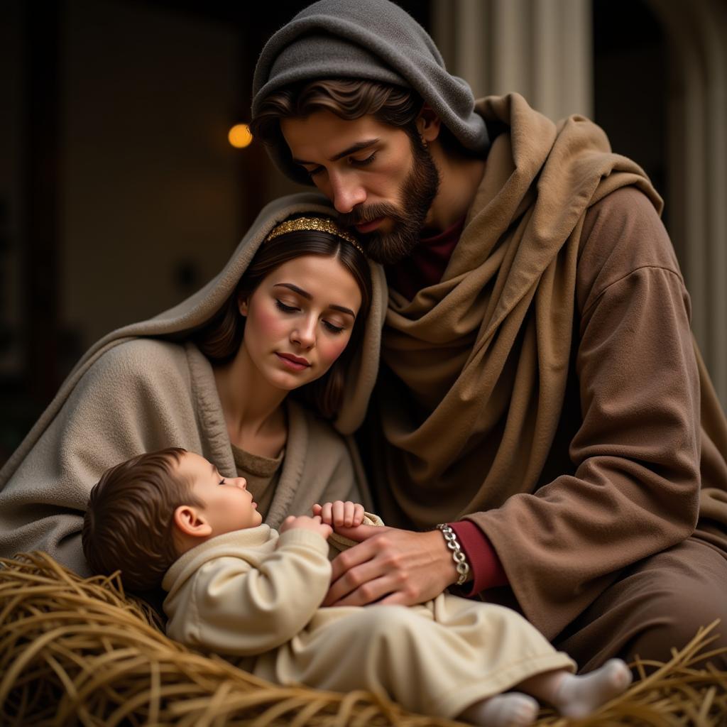 Maria, Joseph và Chúa Hài Đồng Jesus