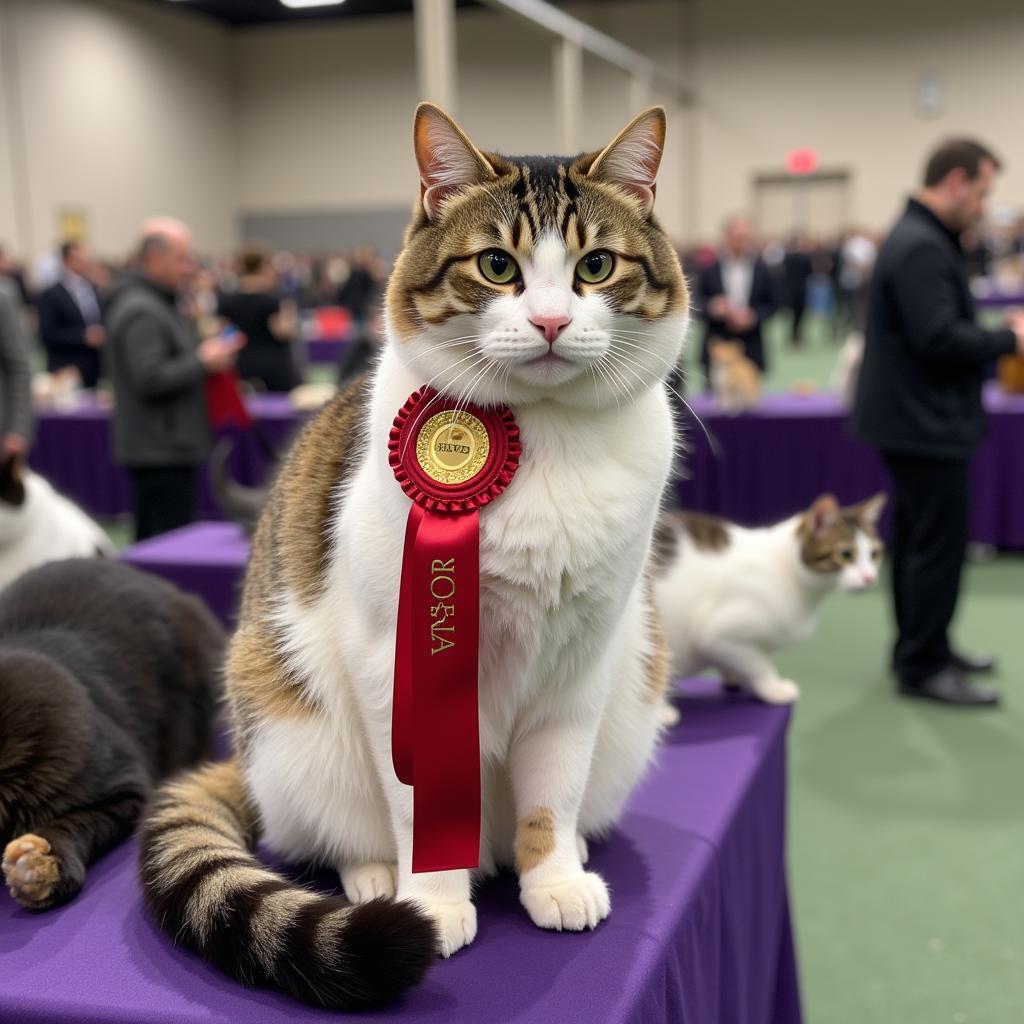 Mark Roberts Show Winning Cat