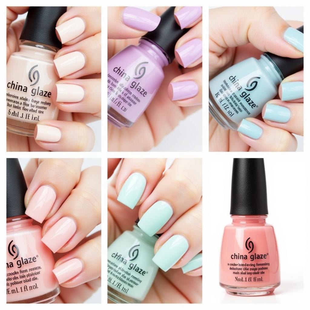 Màu sắc pastel của China Glaze