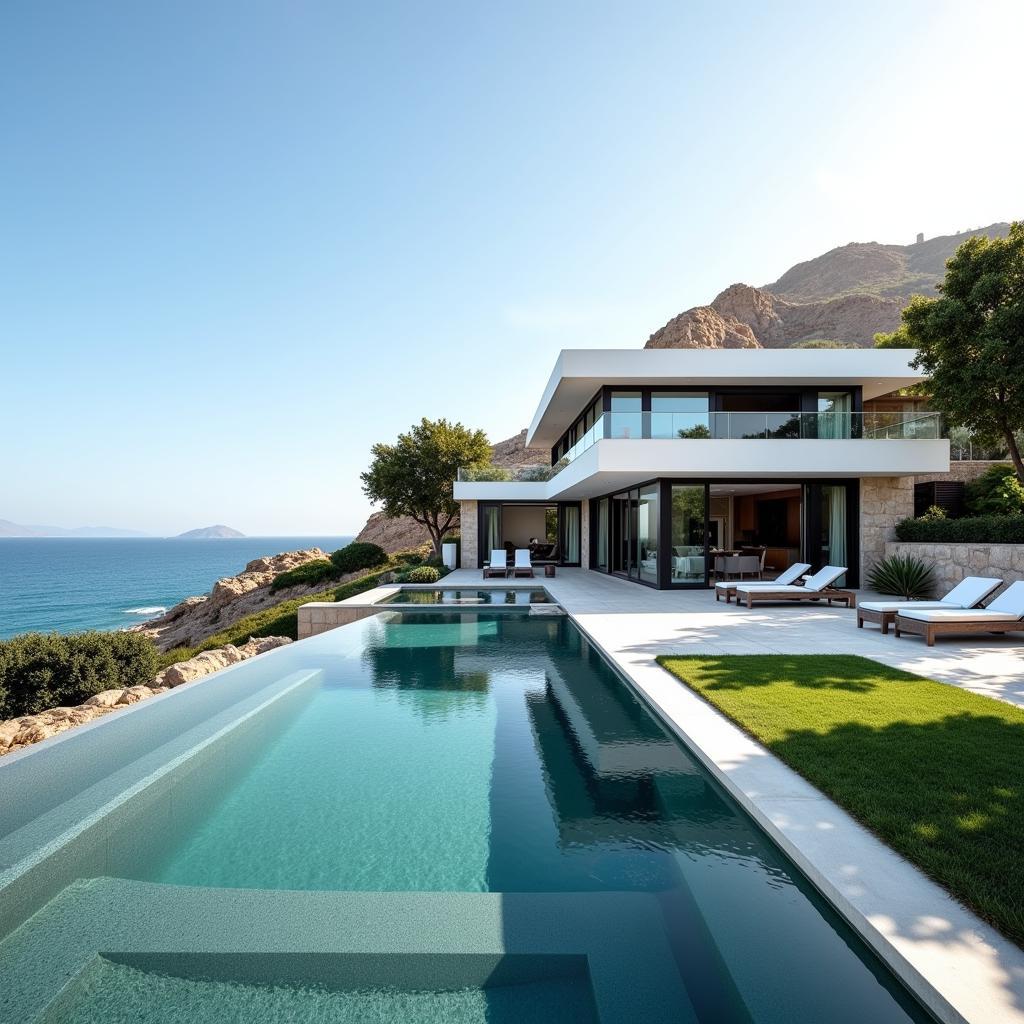 Luxury Villa with Mediterranean Sea View in Israel