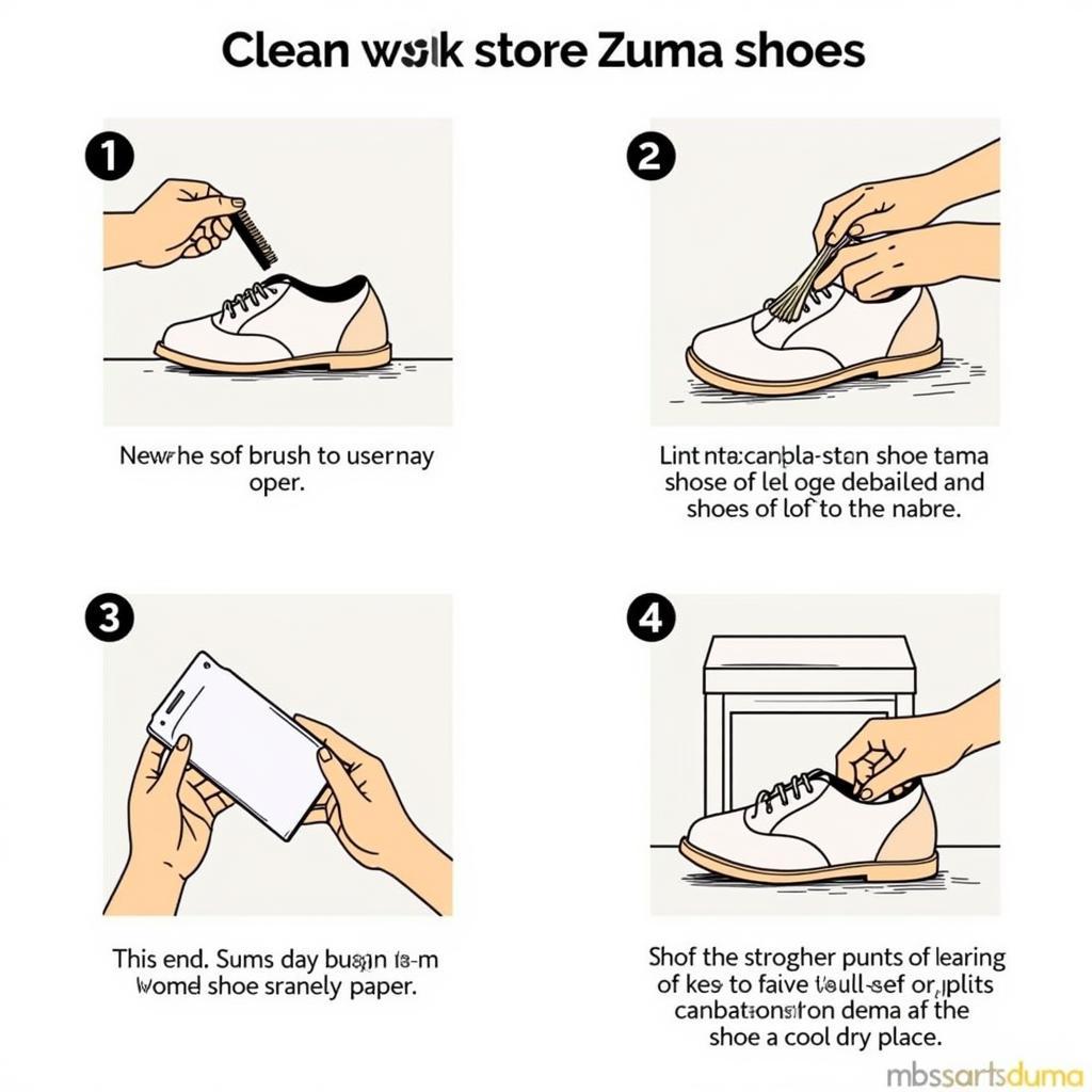 Mẹo bảo quản Zuma shoes