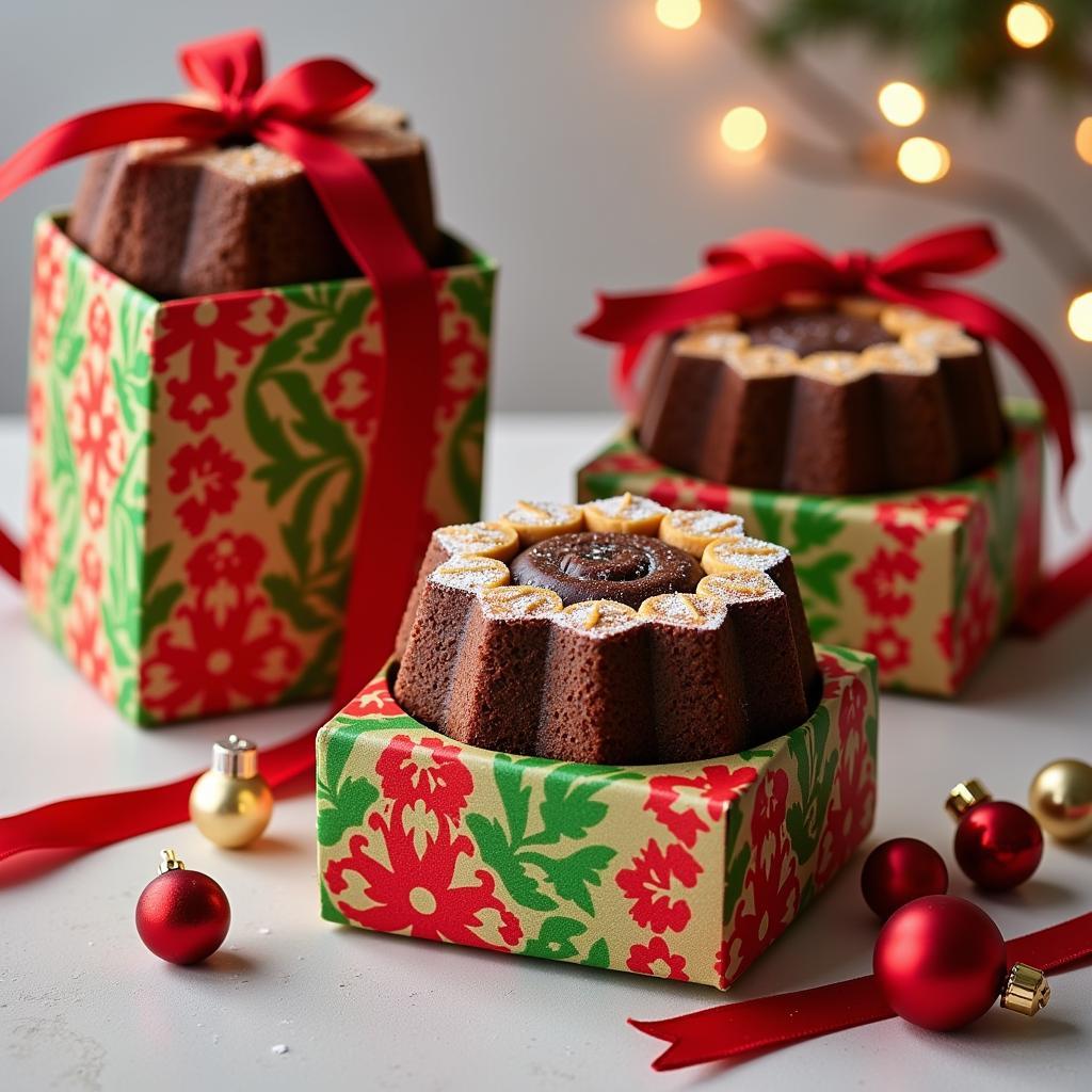 Mini Panettone Chocolate Quà Tặng