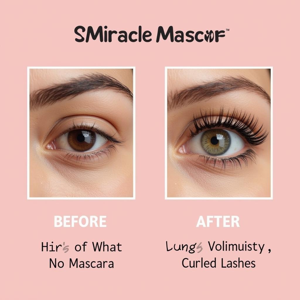 Hiệu ứng nổi bật của Miracle Mascara trên hàng mi