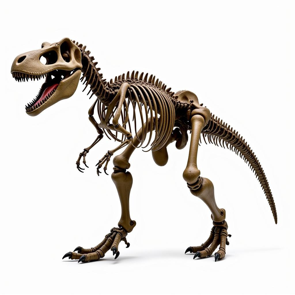 Mô hình khủng long T-Rex với bộ xương đồ sộ