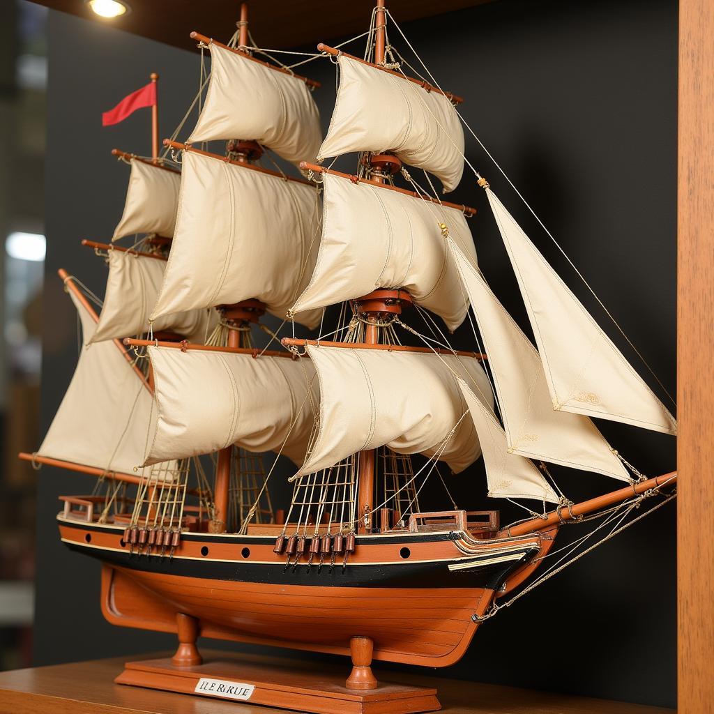 High-Quality Vintage Ship Model