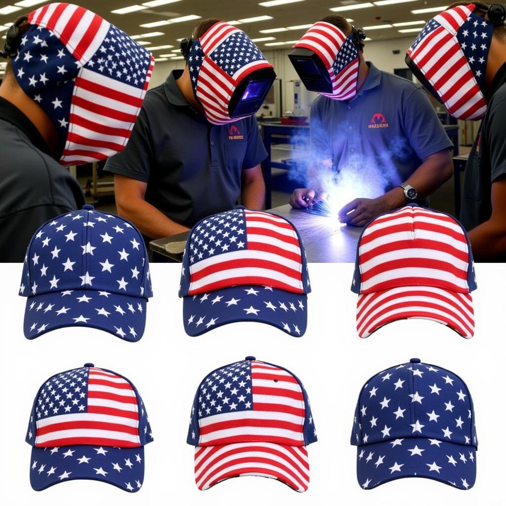 Mũ hàn American Flag lựa chọn hoàn hảo