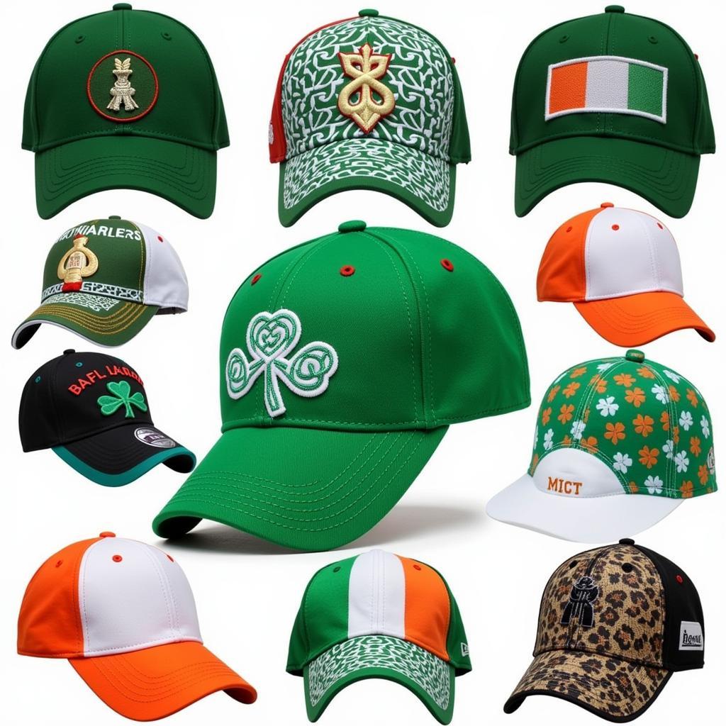 Mũ lưỡi trai Irish Baseball Hat đa dạng màu sắc