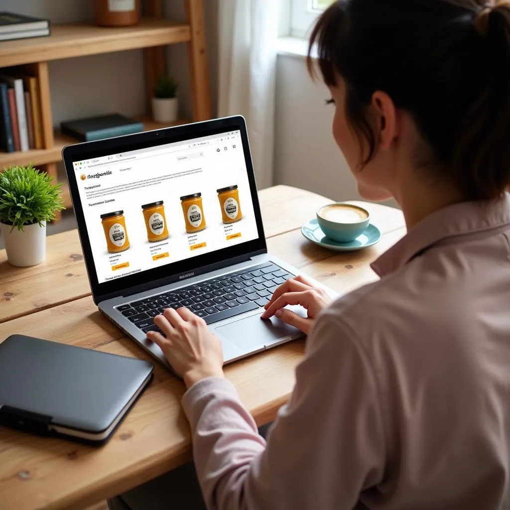 Mua bột nghệ pha latte online