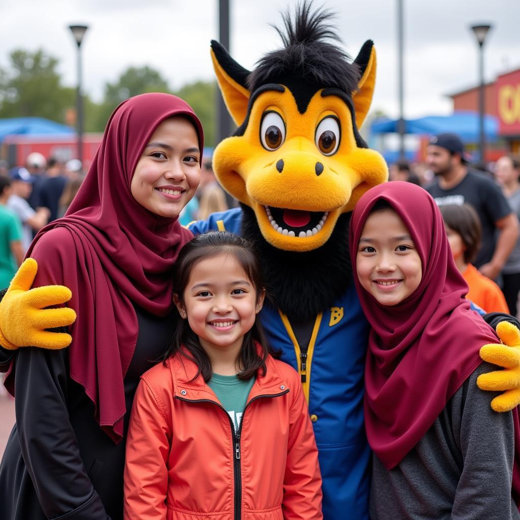 Muslim Day Six Flags Family