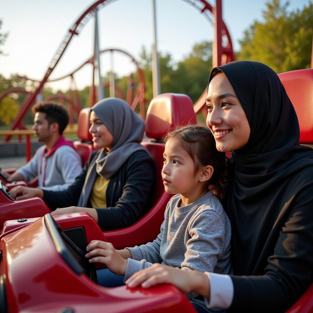 Muslim Day Six Flags Rides