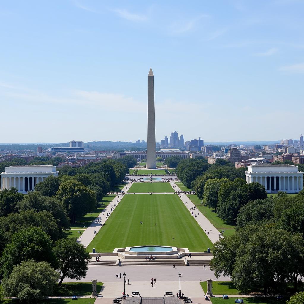 Toàn cảnh National Mall